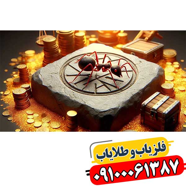 نماد مورچه در دفینه یابی 09100061387