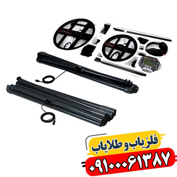 نمای جلو فلزیاب T6 با پنل نمایشگر و دکمه‌های تنظیمات SLF 09100061387