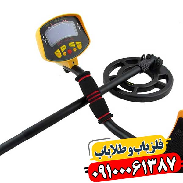 تصویر تفصیلی از بخش کنترل و تنظیمات فلزیاب اسنایپر 09100061387